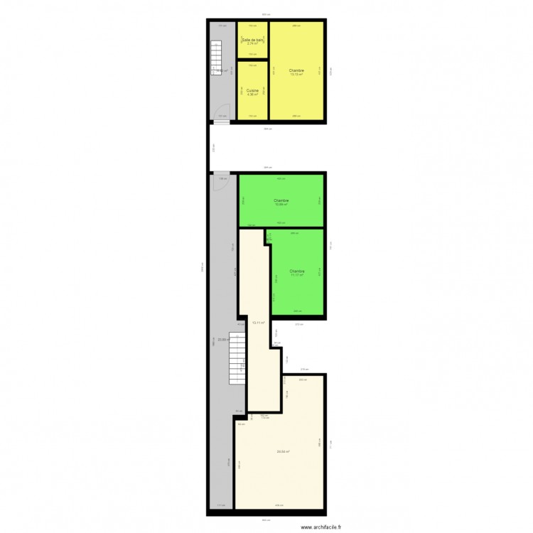 choeur 46. Plan de 0 pièce et 0 m2