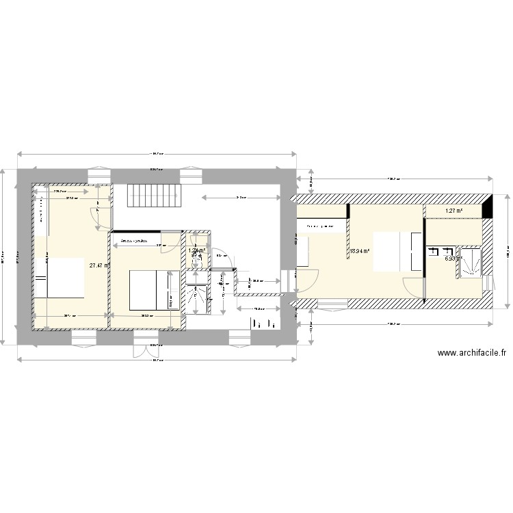 Plan étage 4. Plan de 0 pièce et 0 m2