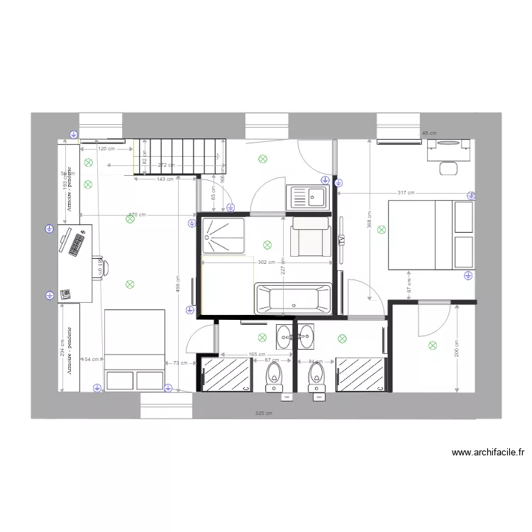 appartement Gournay 20191219. Plan de appartement Gournay 20191219. Plan de