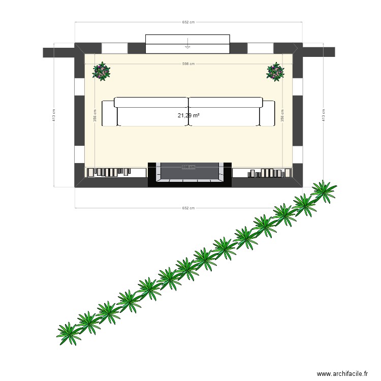 Salon d'Hiver Rosalinda 2. Plan de 0 pièce et 0 m2
