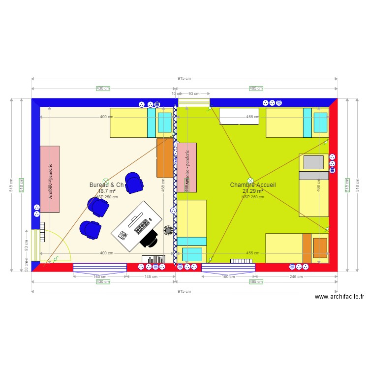 PIECE 4 matrice ELEC. Plan de 0 pièce et 0 m2