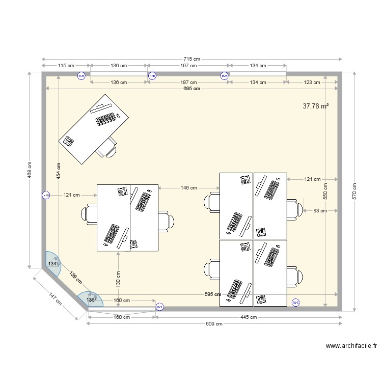 Département D2 V6. Plan de 0 pièce et 0 m2