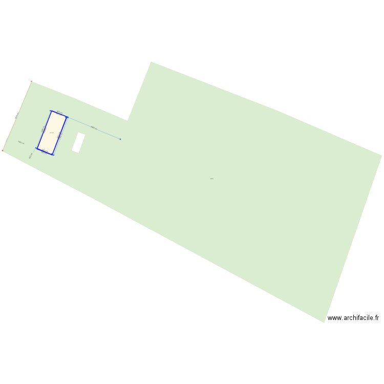 Parcelles. Plan de 0 pièce et 0 m2