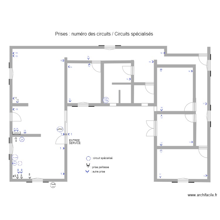 PLAN ARCHI6. Plan de 0 pièce et 0 m2