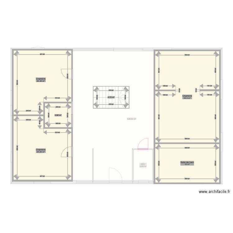 Plan maison 202. Plan de 0 pièce et 0 m2