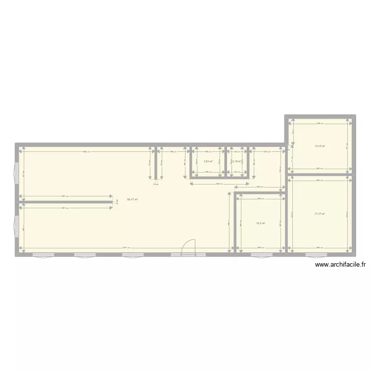 Villemonbe Existant. Plan de Villemonbe Existant. Plan de