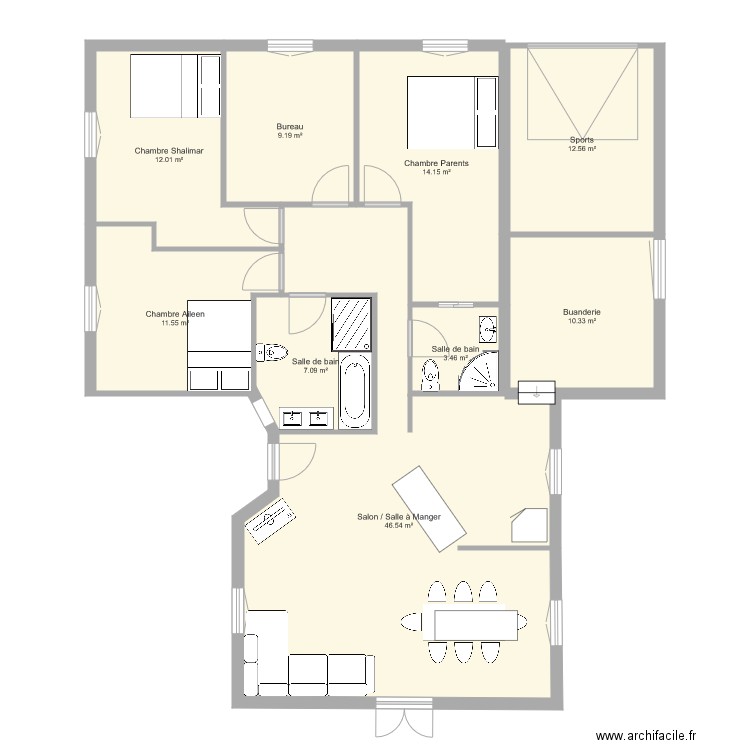 Maison Domoticz. Plan de 0 pièce et 0 m2