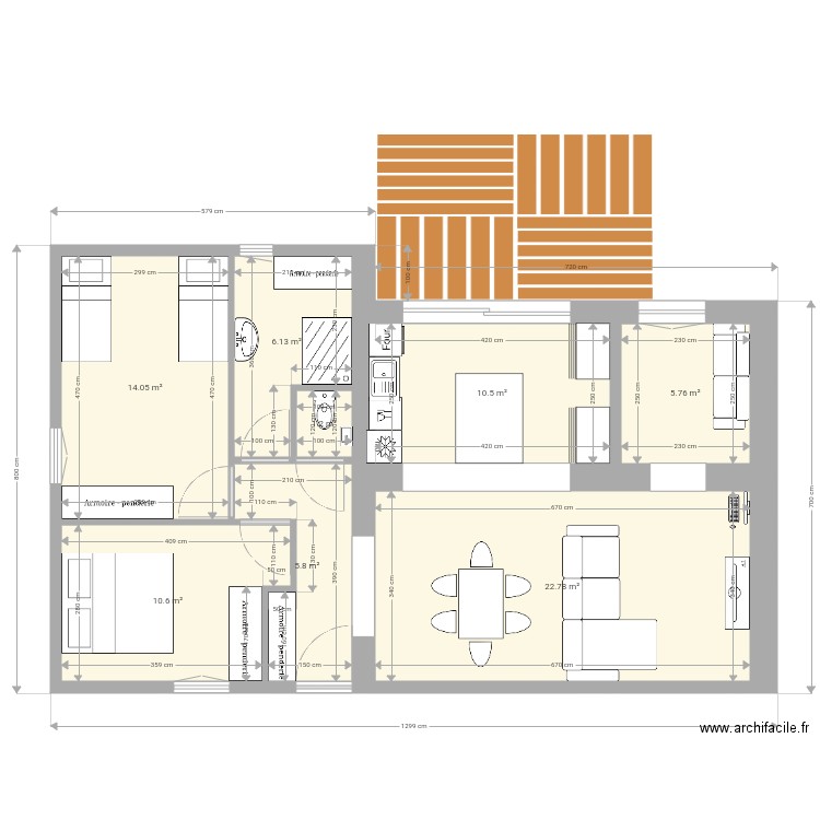 Moi3 . Plan de 0 pièce et 0 m2