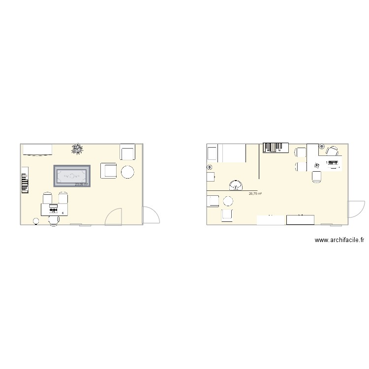 sociale. Plan de 0 pièce et 0 m2