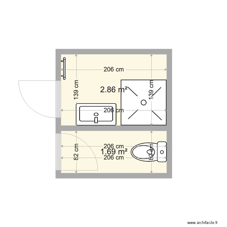 elo. Plan de 0 pièce et 0 m2