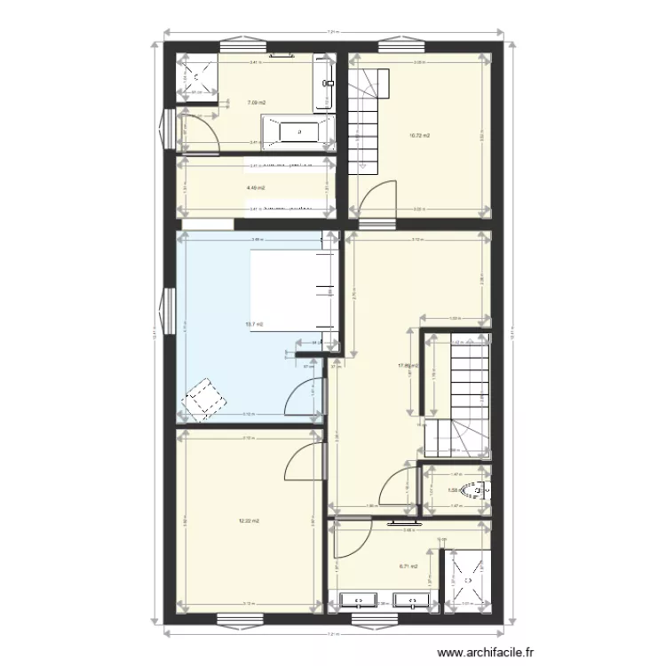 Wirth Suite parentale 1. Plan de 