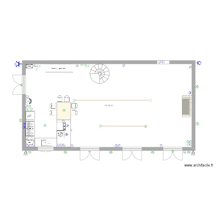 lebris grange. Plan de 0 pièce et 0 m2