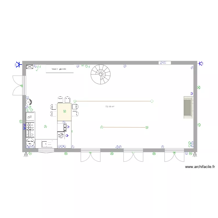 lebris grange. Plan de 