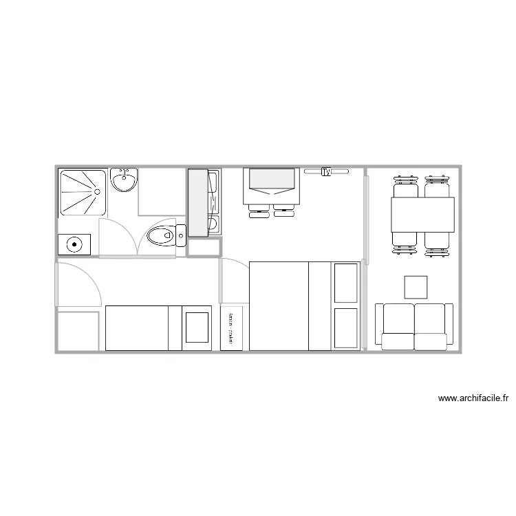 gruissan. Plan de 
