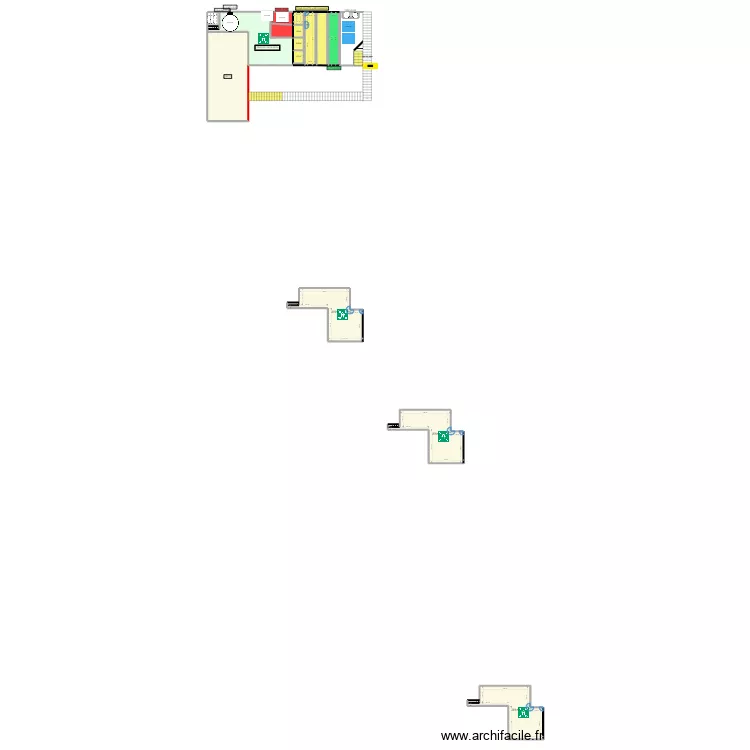 stock de masse 55 5200. Plan de 