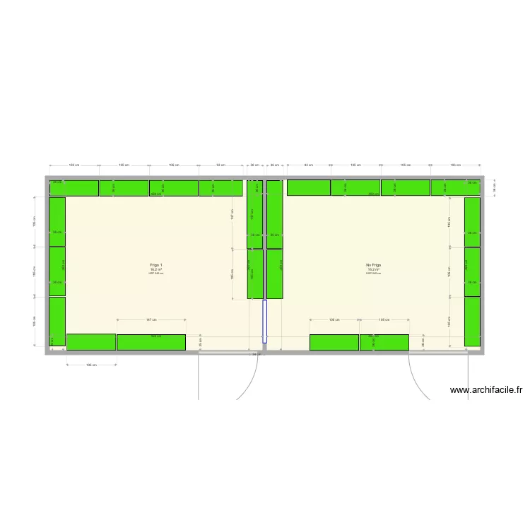 COOP ARDENTE. Plan de 