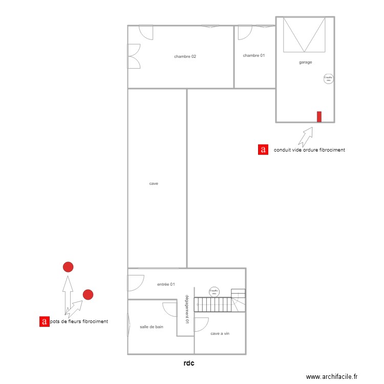christidis rdc am. Plan de 0 pièce et 0 m2