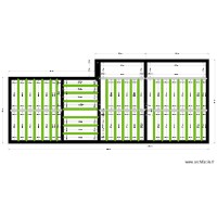 plan ossature plafond