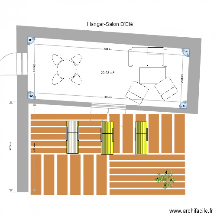 Hangar Futur. Plan de 0 pièce et 0 m2