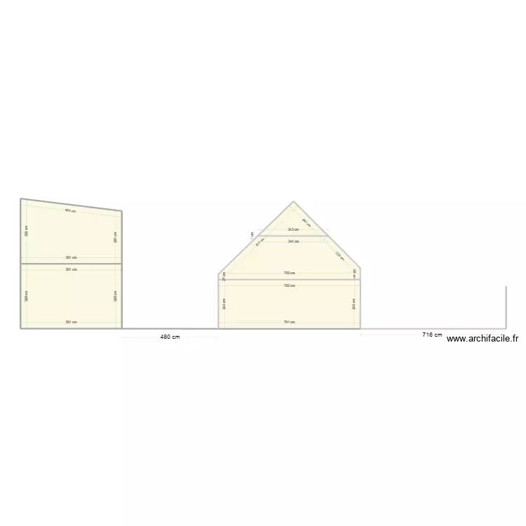 GARAGECOUPE. Plan de 