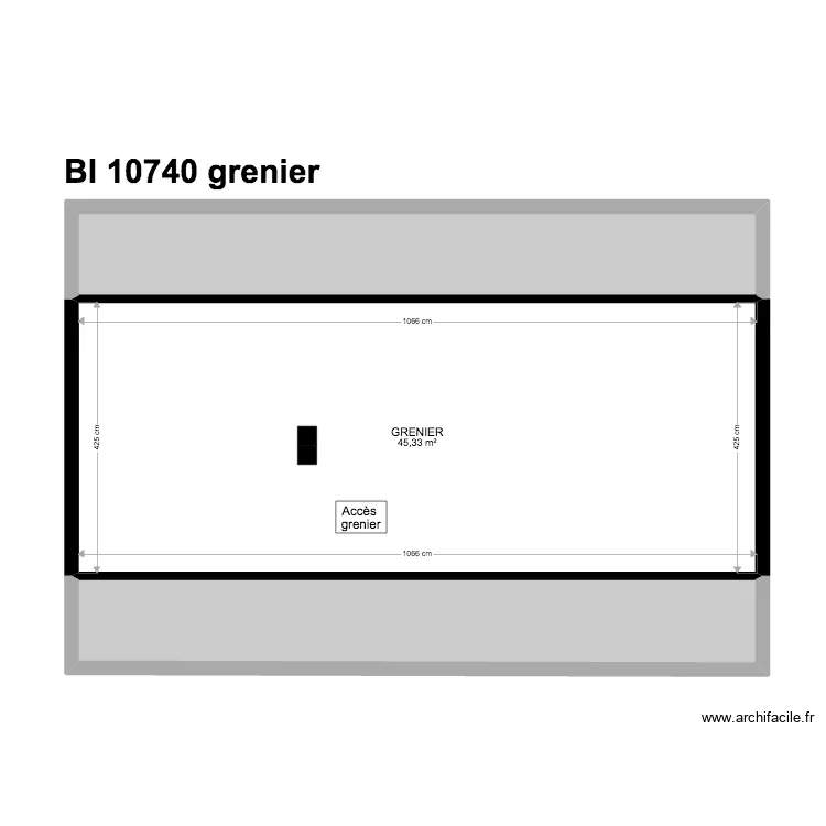 BI 10740. Plan de BI 10740. Plan de