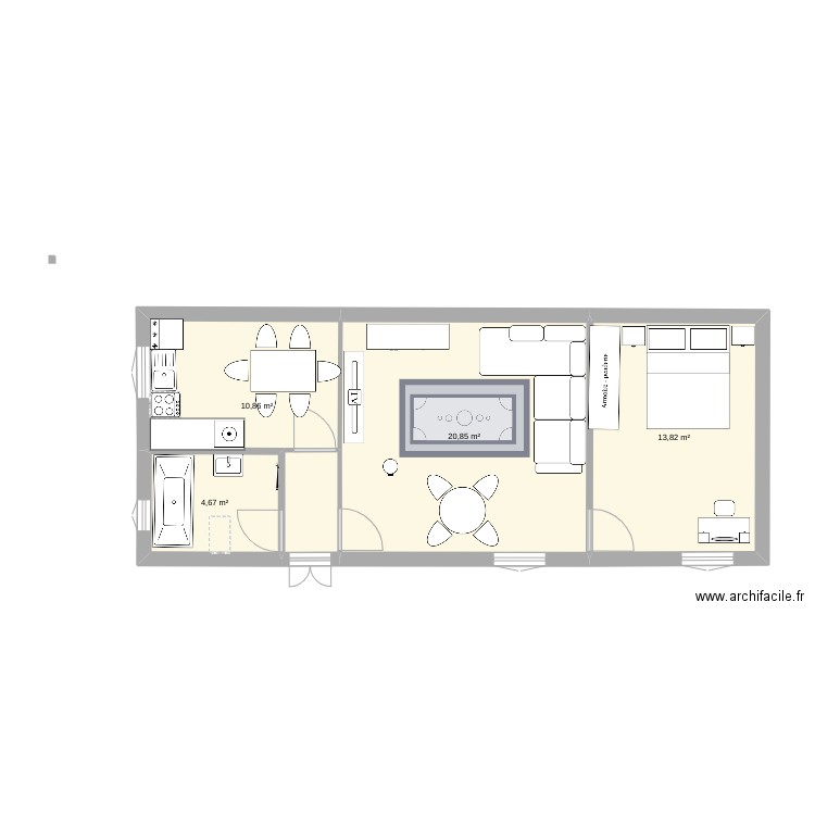 Rades 2. Plan de 0 pièce et 0 m2
