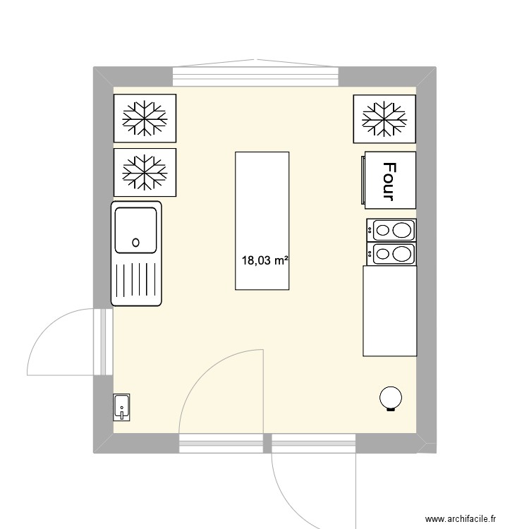 CUISINE FROID 2000. Plan de 0 pièce et 0 m2