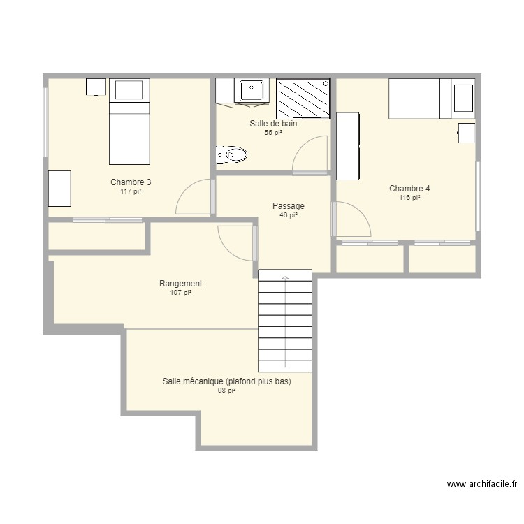 Viridis sous sol 2 bonnes dimensions 3. Plan de 0 pièce et 0 m2