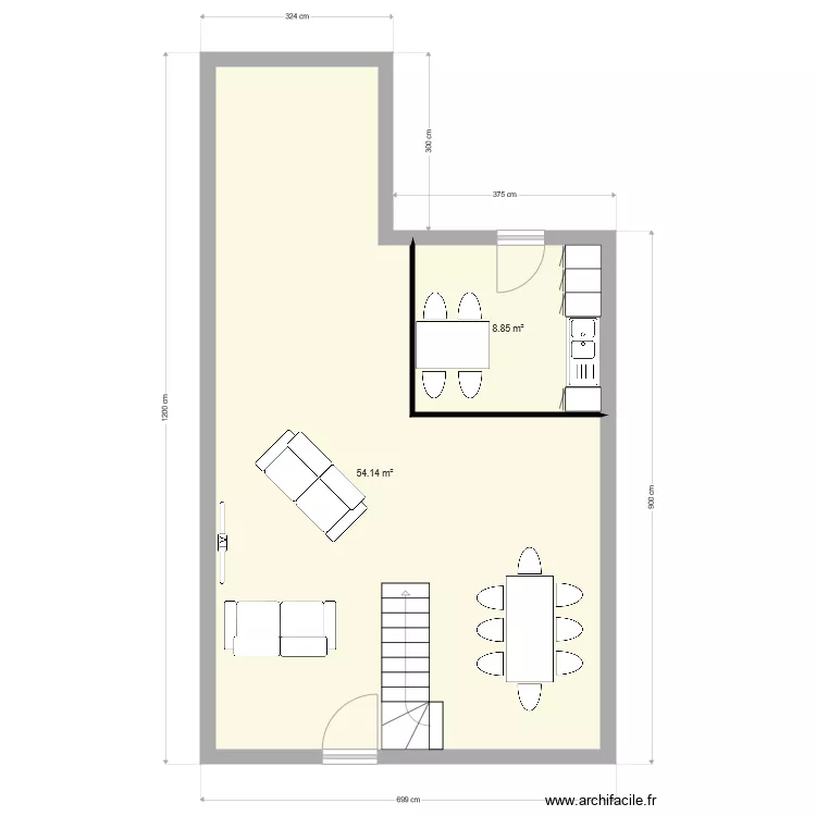 Bestanco rdc. Plan de 
