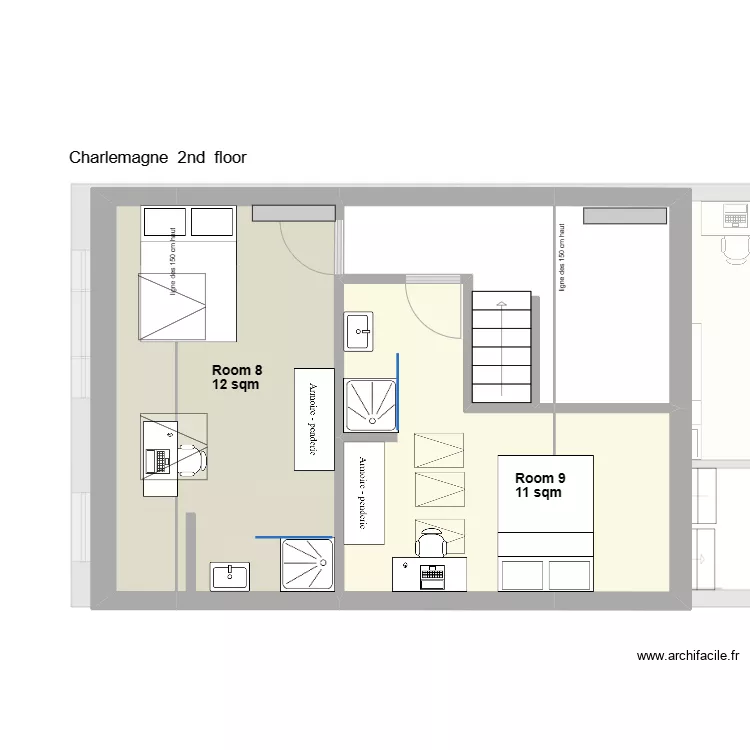 Charlemagne. Plan de 