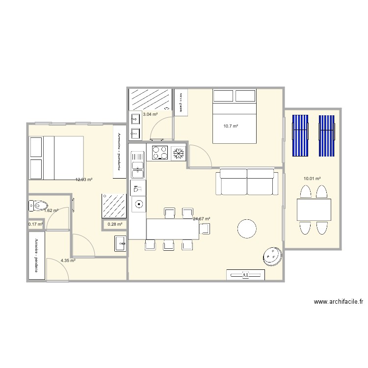 Santa Clara 2 optimisé. Plan de 0 pièce et 0 m2