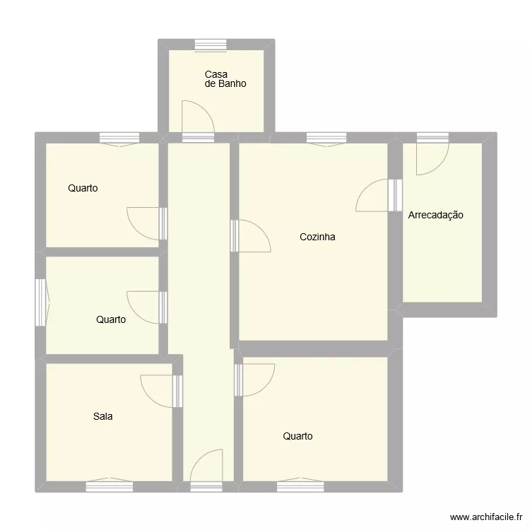 Mendes 16 Original. Plan de Mendes 16 Original. Plan de