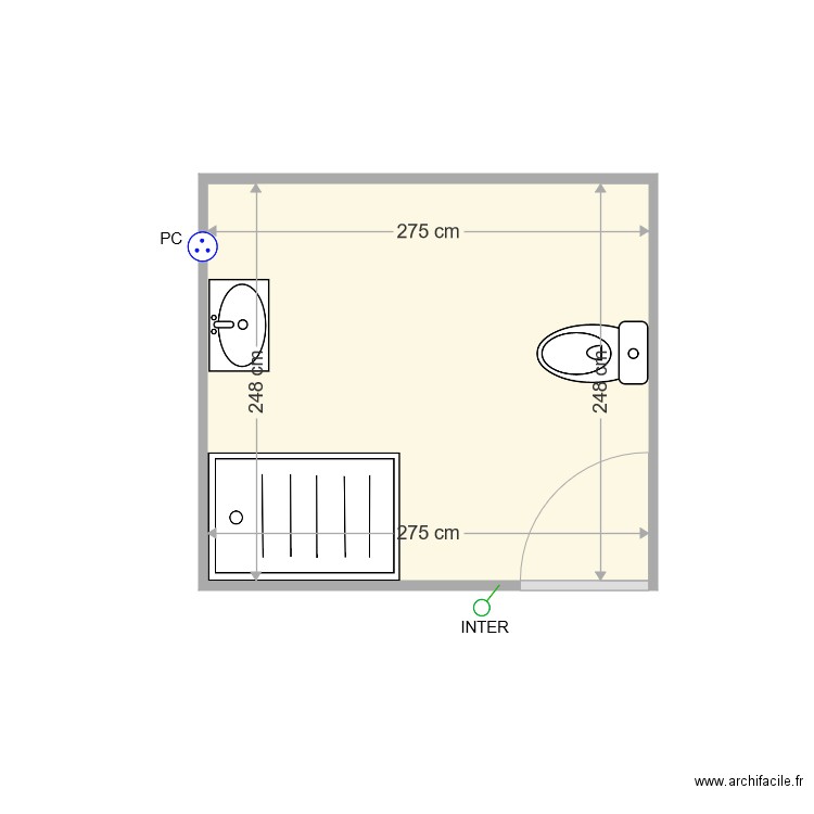 VERBRUGGHE ERIC . Plan de 0 pièce et 0 m2