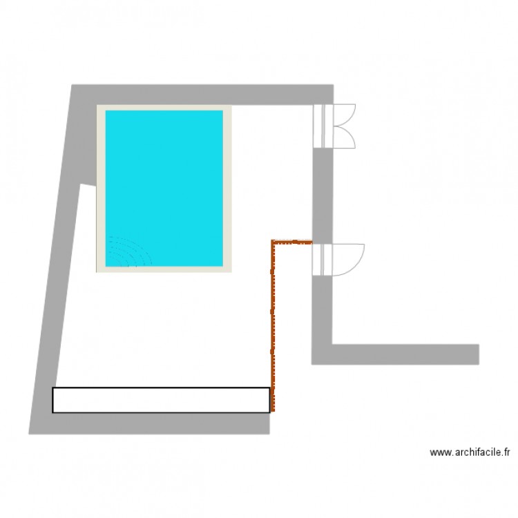 piscine 2. Plan de 0 pièce et 0 m2