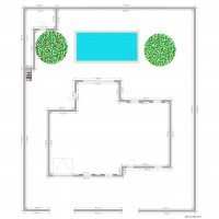 implantation piscine 750C CM 350 CM