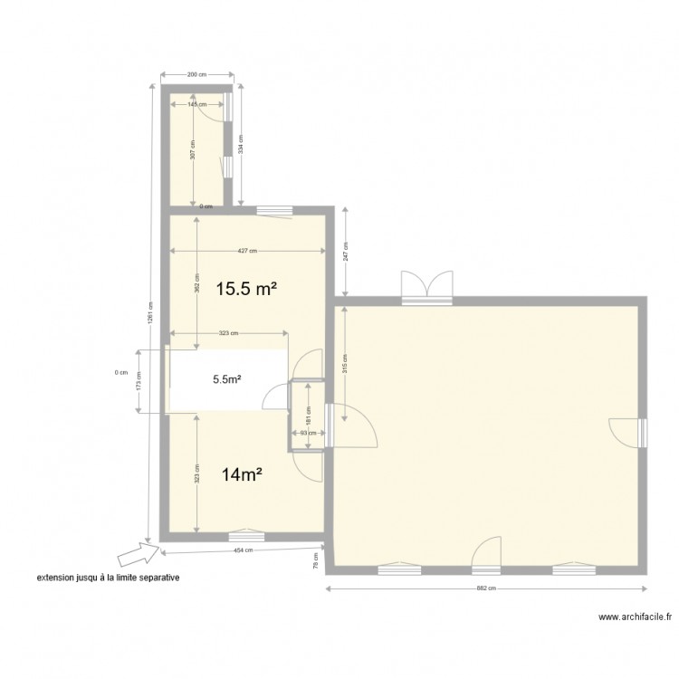 plan de masse rectifie. Plan de 0 pièce et 0 m2