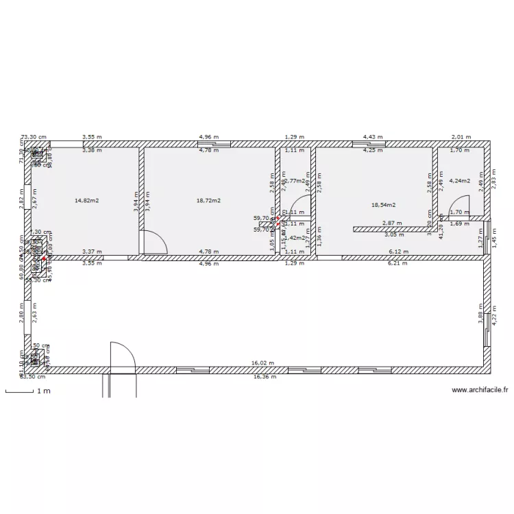 el cardon 1 etage 2. Plan de 
