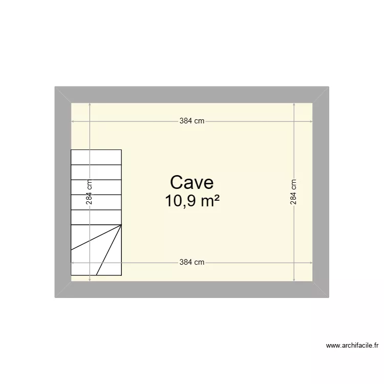 Coraline PAUL - Cave - Vente. Plan de 