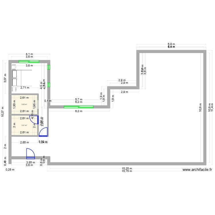 casa2. Plan de 0 pièce et 0 m2