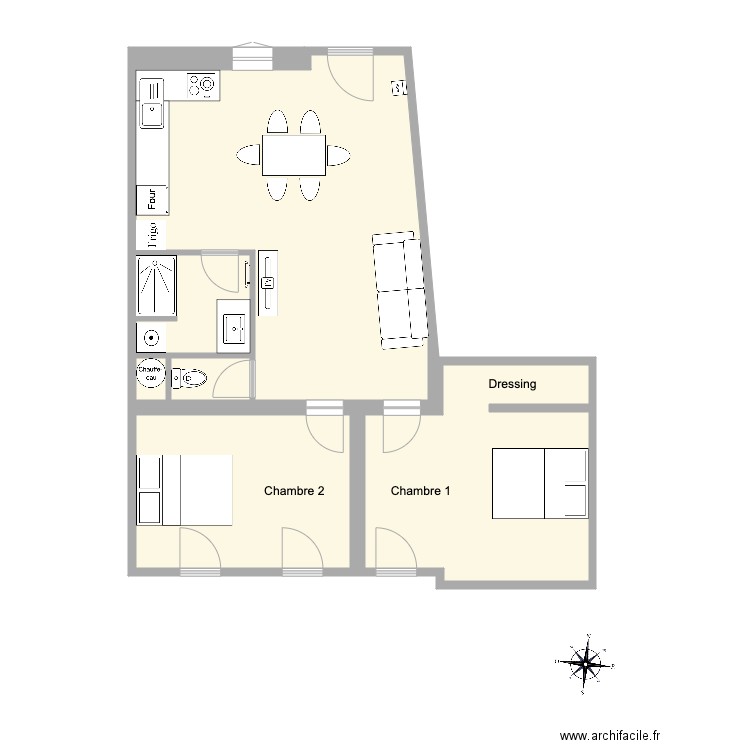 Lot 1 et 2 projet 5. Plan de 0 pièce et 0 m2