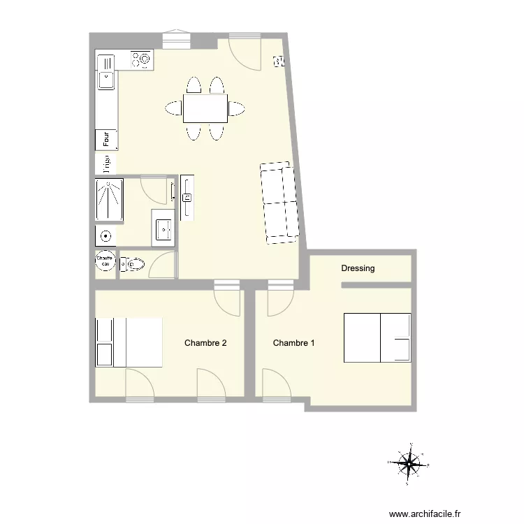 Lot 1 et 2 projet 5. Plan de 