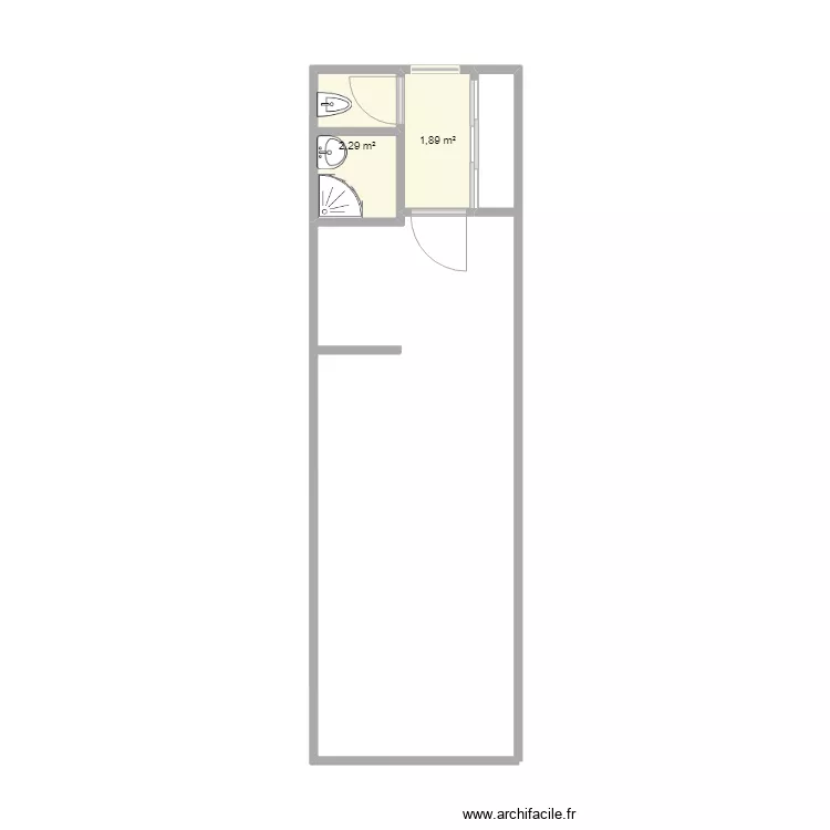 appartement. Plan de 