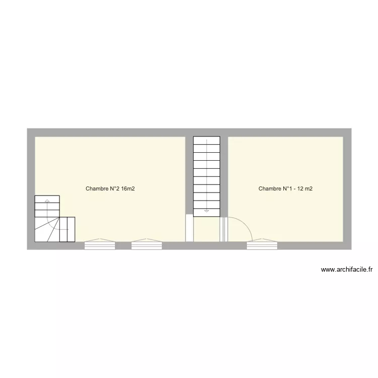 GAUTHE 1er Etage. Plan de GAUTHE 1er Etage. Plan de