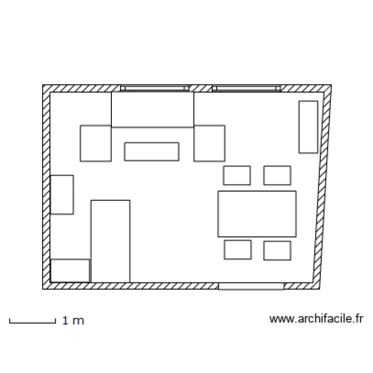 salon_appart. Plan de salon_appart. Plan de