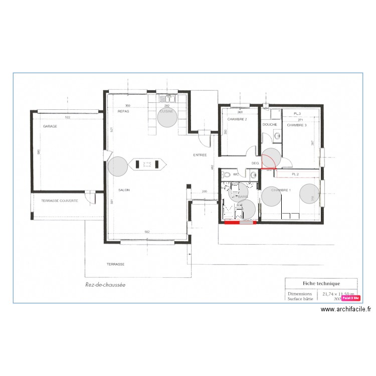 Dossier modif 2. Plan de 0 pièce et 0 m2