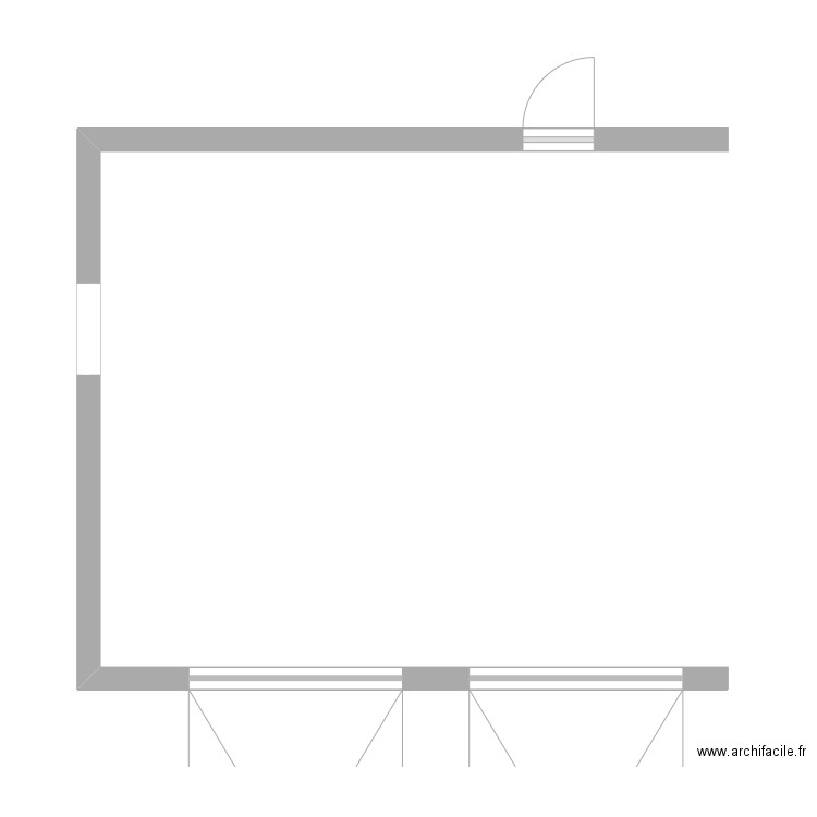 planc garage1. Plan de 0 pièce et 0 m2