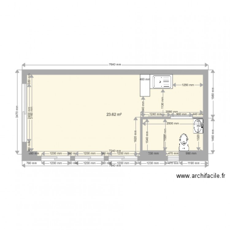 plan Susanne. Plan de 0 pièce et 0 m2