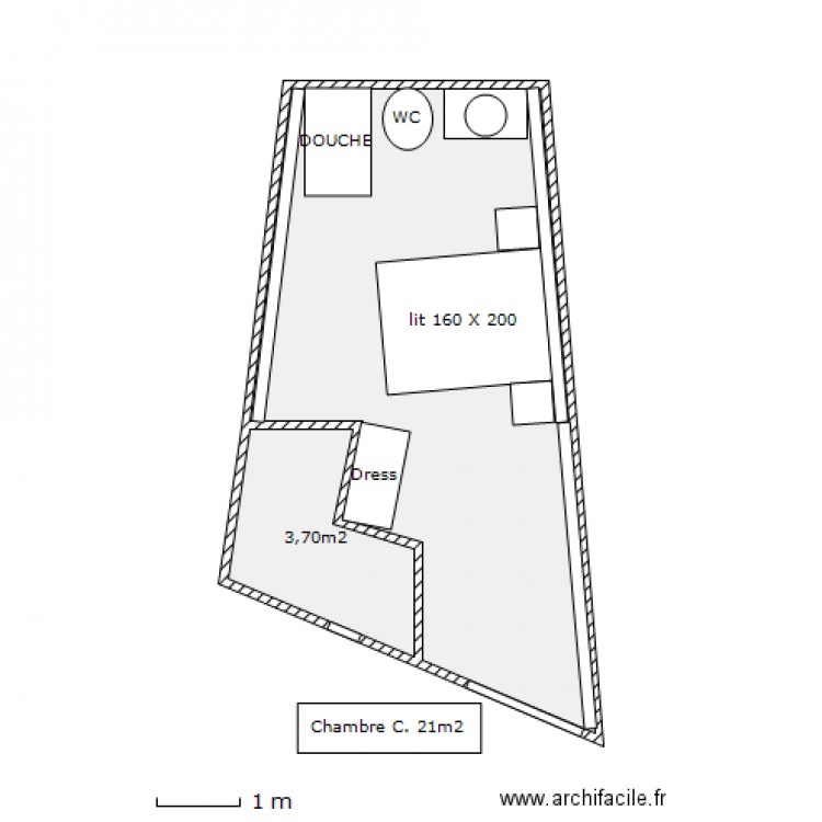 Cave Chambre. Plan de 0 pièce et 0 m2