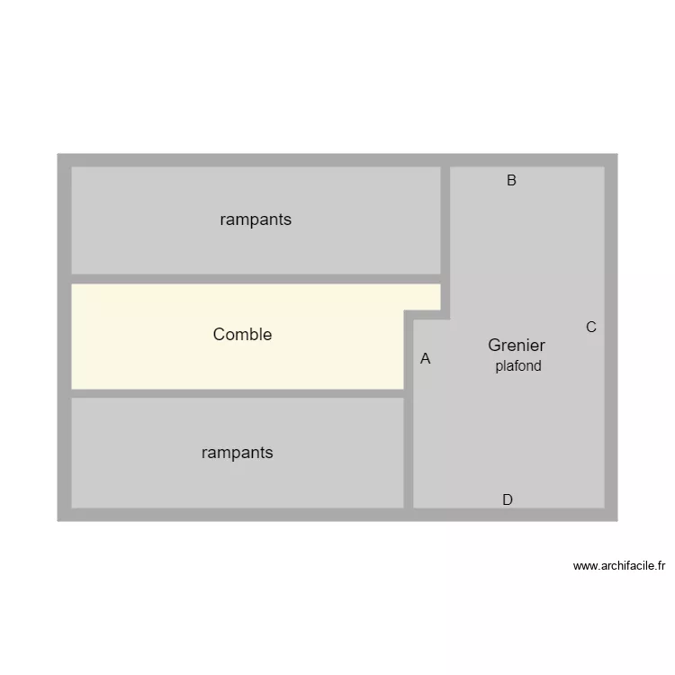 herin1 comble. Plan de herin1 comble. Plan de