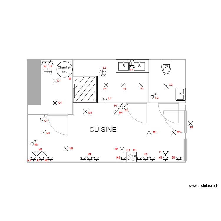 cuisine pro 2.7. Plan de 0 pièce et 0 m2